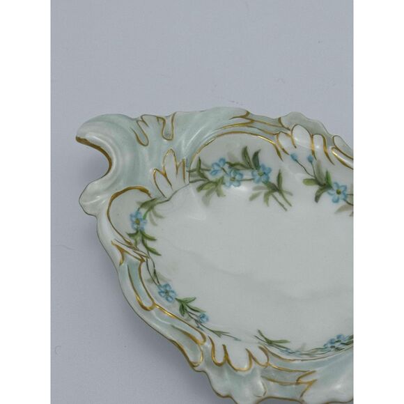 Hand Painted Tressemann & Vogt T & V Limoges France Trinket Candy Dish Tray - Picture 4 of 5